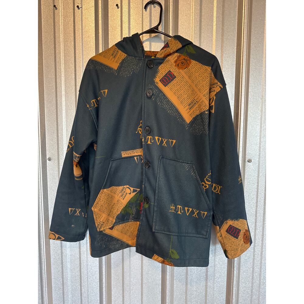 Avant Garde x Japanese Brands All Over Print Jacket Hooded Size‎ Medium